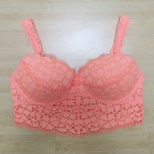 Victoria’s Secret Pink Eyelash Lace Bralette